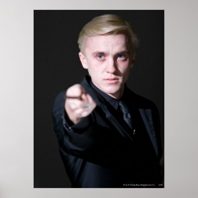 Draco Malfoy 2 Print by harrypotter Harry Potter and the Half Blood Prince