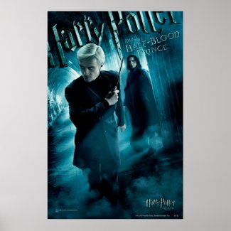 Draco Malfoy and Snape 1 print