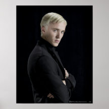 Draco Malfoy Arms Crossed Posters