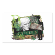 Draco Malfoy Collage 1 Rectangle Sticker