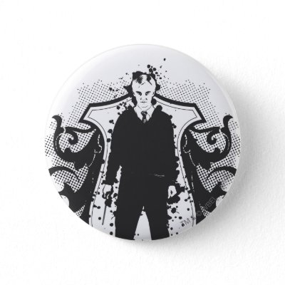 Draco Malfoy Dark Arts Design Pins