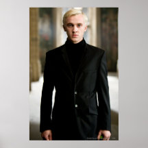 Draco Malfoy Straight On Poster