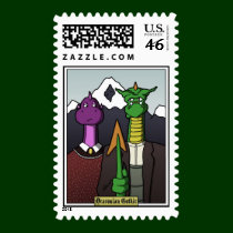 Draconican Gothic stamps