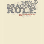 Dracons Rule -  Ladies Spaghetti Top (Fitted) T Shirts