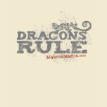 Dracons Rule - Ladies Twofer Sheer (Fitted) T-shirts