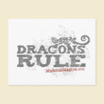 Dracons Rule - Postcards