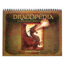 Dracopedia Wall Calendar