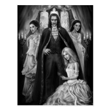 Dracula and his Ladies Post Cards