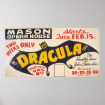 Dracula by Hamilton Deane Poster