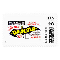 Dracula Presentation 1938 WPA Postage Stamp