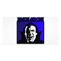 Dracula Rocks! photo cards by designs_that_rock Dracula Rocks! photo cards
