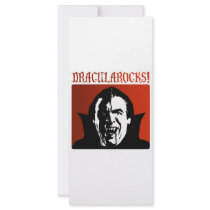 Dracula Rocks! rack cards by designs_that_rock Dracula Rocks! rack cards