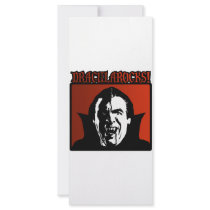 Dracula Rocks! rack cards by designs_that_rock Dracula Rocks! rack cards