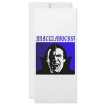 Dracula Rocks! rack cards by designs_that_rock Dracula Rocks! rack cards