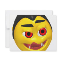 Dracula smiley invitations by SmileyFaceStore Dracula smiley invitations