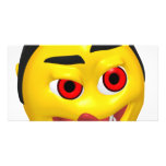 Dracula smiley photo greeting card