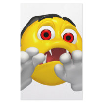 dracula smiley stationery
