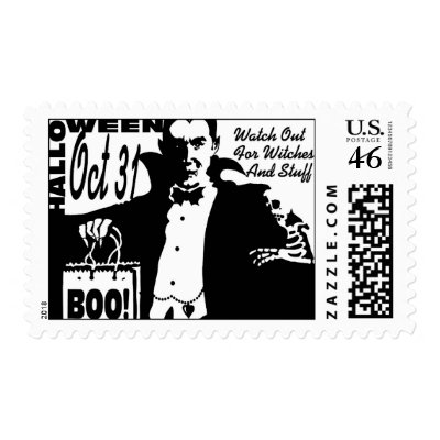 Dracula Vampire Postage