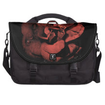 Dracula's Camellia Laptop Commuter Bag