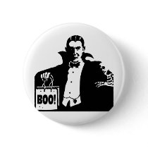 Dracula's Happy Halloween buttons by belablack Dracula's Happy Halloween buttons