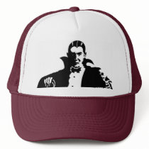 Dracula's Happy Halloween Mesh Hats
