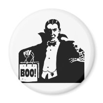 Dracula's Happy Halloween magnets by belablack Dracula's Happy Halloween magnets