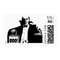 Dracula's Happy Halloween Postage Stamp