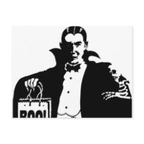 Dracula's Happy Halloween postcards