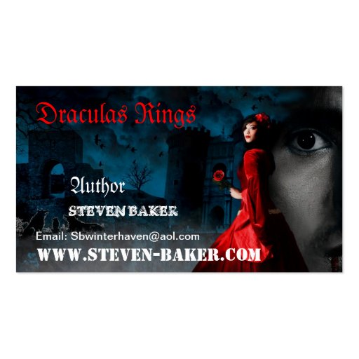 Draculas Rings Business Card
