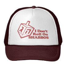 Draddle Dont Roll Shabbos Hats