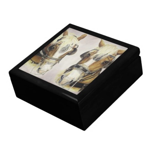 Draft Horse Jewelry Box Zazzle