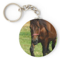 Draft Horse Keychain