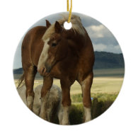 Draft Horse Ornament