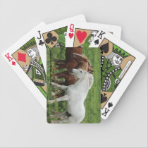 Draft horse playing cards playing cards