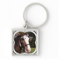Draft Horse Rescue Keychain