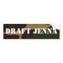 DRAFT JENNA BUMPER STICKERS