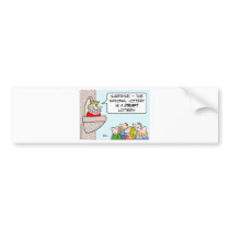 draft lottery national king bumper stickers