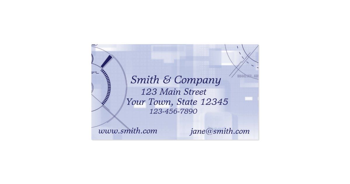 Drafting Business Card Zazzle