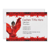 Drag Queen Custom Par ty Invites