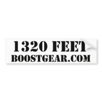 Drag Race Bumper Sticker by BoostGear