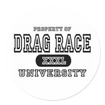 Drag Race University stickers by universityshirts Drag Race University stickers