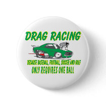 drag racing 1 pinback buttons