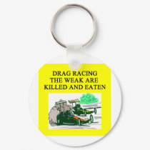 DRAG racing joke keychains