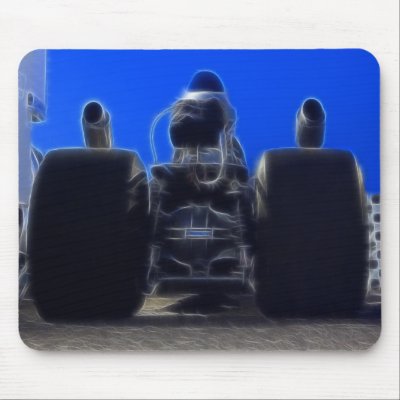 Drag Racing Rail Mousepad by opsdog