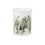 Dragaon - Pencil Sketch Pitcher