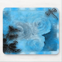 dragfly blues mousepads by lissame73 dragfly blues mousepads