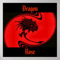 dragon1poster, Dragon , Rose