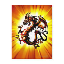 Dragon 3 post card
