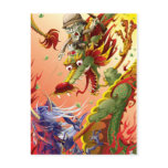 Dragon-9 postcards
