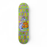 Dragon and Birthday Cake Skateboard Deck